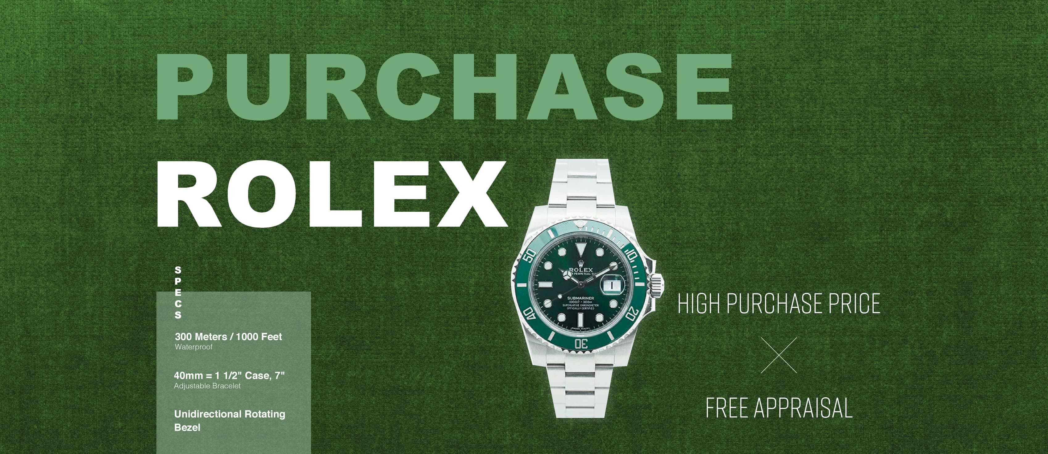 Rolex Top Banner Banner